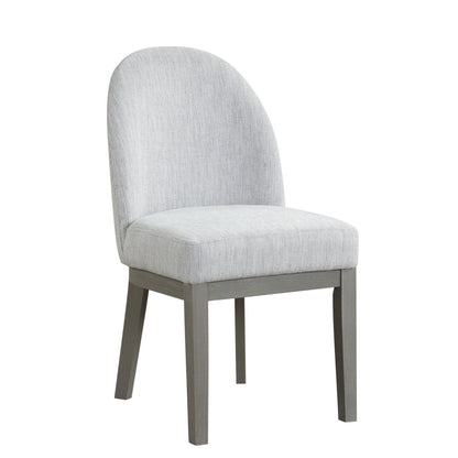 Essence - Upholstered Curved Back Chair Side Chairs by New Classic - Walls Furniture & Mattress