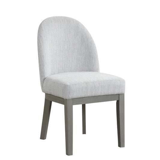 Essence - Upholstered Curved Back Chair Side Chairs by New Classic - Walls Furniture & Mattress