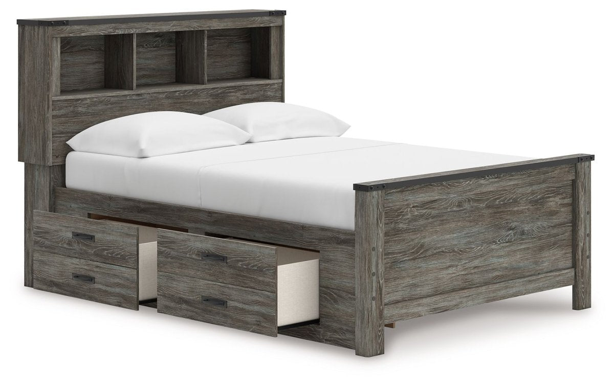 Frandern - Bookcase Panel Bed Storage Beds by Signature Design by Ashley® - Walls Furniture & Mattress