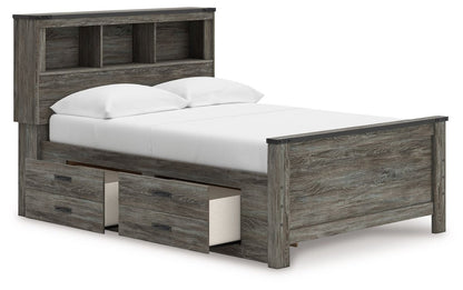 Frandern - Bookcase Panel Bed Storage Beds by Signature Design by Ashley® - Walls Furniture & Mattress