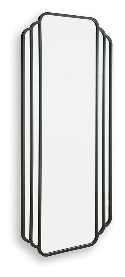 Antigone - Black - Floor Mirror Floor Mirrors by Signature Design by Ashley® - Walls Furniture & Mattress