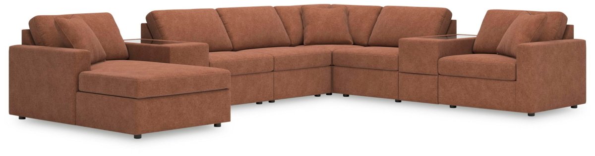 Modmax - Sectional - Spice Stationary Sectionals by Signature Design by Ashley® - Walls Furniture & Mattress
