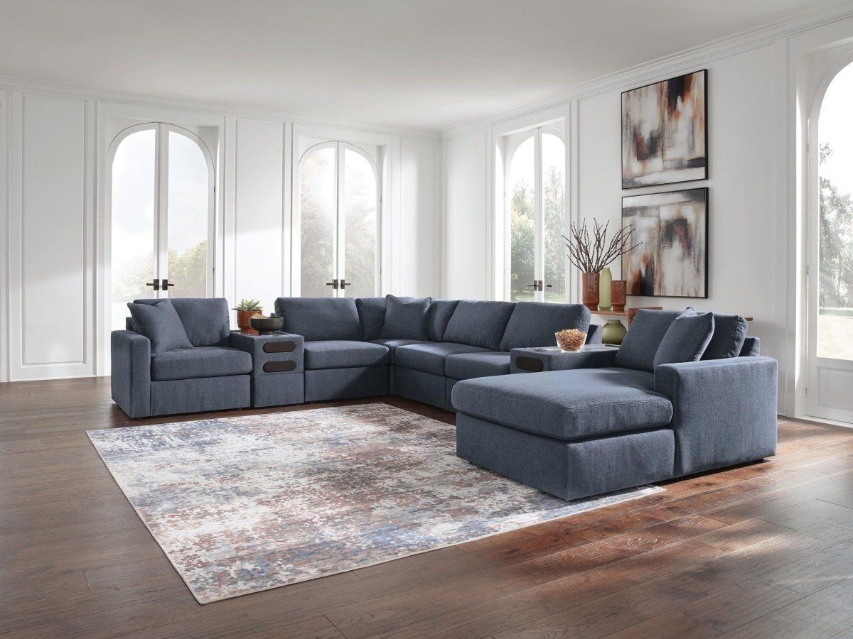 Modmax - 8 Piece Sectional Stationary Sectionals by Signature Design by Ashley® - Walls Furniture & Mattress