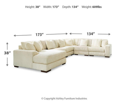 Lindyn - Sectional Stationary Sectionals by Signature Design by Ashley® - Walls Furniture & Mattress