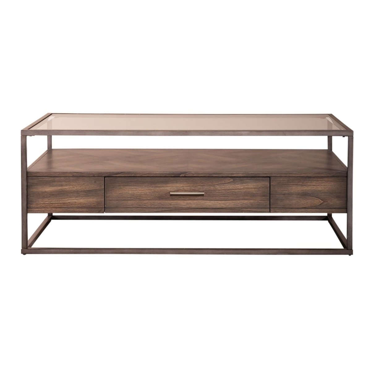 Jamestown - Rectangular Cocktail Table - Tobacco Cocktail Tables by Liberty Furniture - Walls Furniture & Mattress