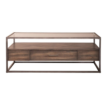 Jamestown - Rectangular Cocktail Table - Tobacco Cocktail Tables by Liberty Furniture - Walls Furniture & Mattress