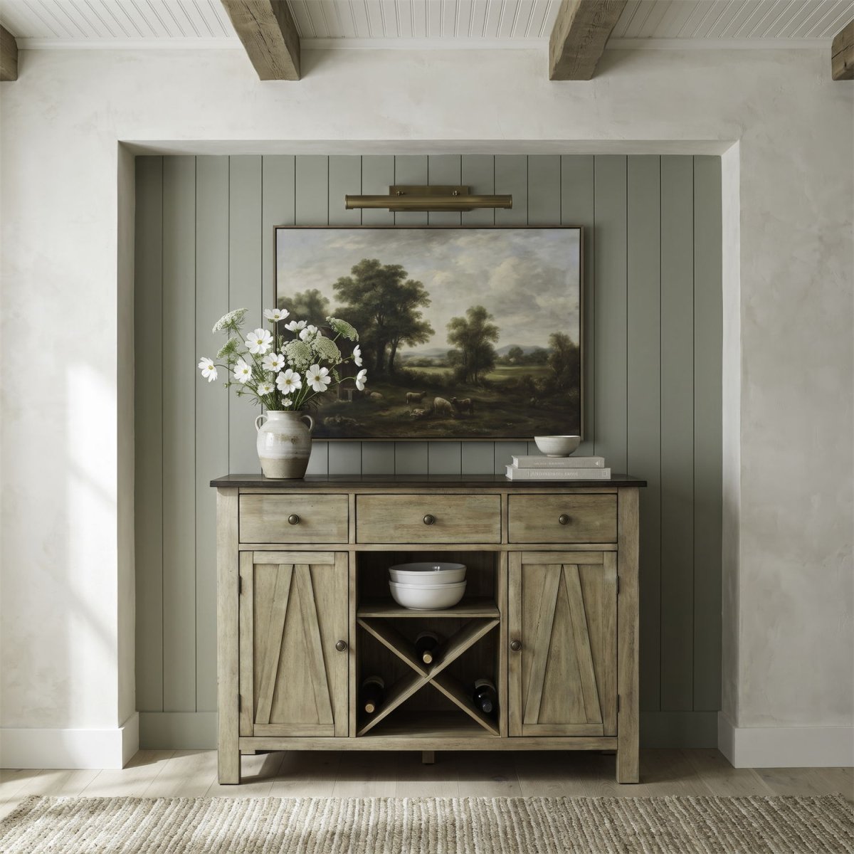 Lindsey Farm - Server Servers by Liberty Furniture - Walls Furniture & Mattress