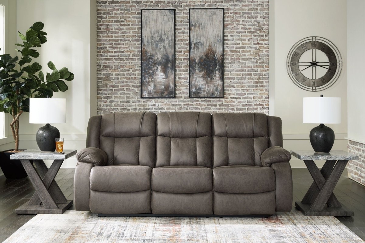 First Base - Reclining Living Room Set Reclining Sofas & Loveseats by Signature Design by Ashley® - Walls Furniture & Mattress