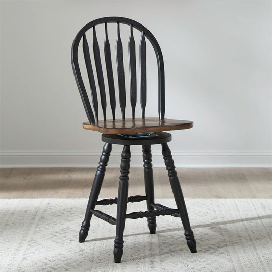 Carolina Crossing - Windsor Swivel Counter Chair Swivel Chairs by Liberty Furniture - Walls Furniture & Mattress