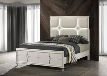 Olivia - Panel Bed LED Headboard Panel Beds by Coaster Fine Furniture - Walls Furniture & Mattress