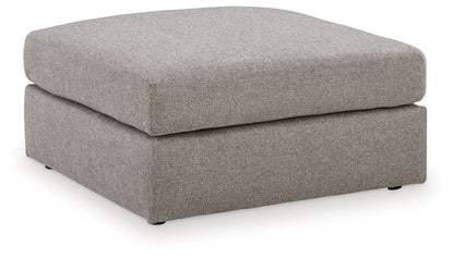 Lindon - Oversized Accent Ottoman - Smoke Accent Ottomans by Benchcraft® - Walls Furniture & Mattress