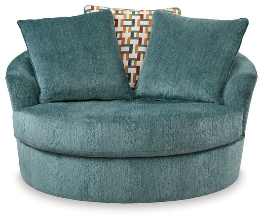 Laylabrook - Oversized Swivel Accent Chair Swivel Chairs by Ashley® - Walls Furniture & Mattress