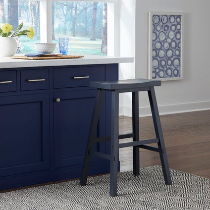 Creations II - 30" Sawhorse Stool Bar Height (28" - 30") by Liberty Furniture - Walls Furniture & Mattress