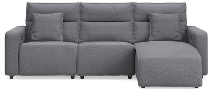 Modmax II - Reclining Sectional - Salt And Pepper Reclining Sectionals by Signature Design by Ashley® - Walls Furniture & Mattress