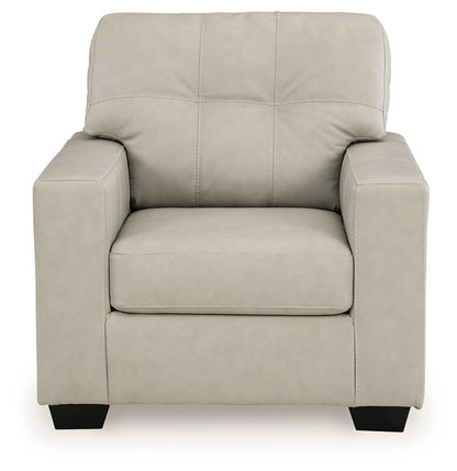 Santorine - Living Room Set Stationary Chair & Ottoman by Signature Design by Ashley® - Walls Furniture & Mattress