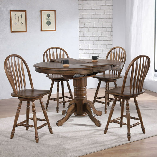 Carolina Crossing - Gathering Table Set 5 Piece Dining Room Sets by Liberty Furniture - Walls Furniture & Mattress