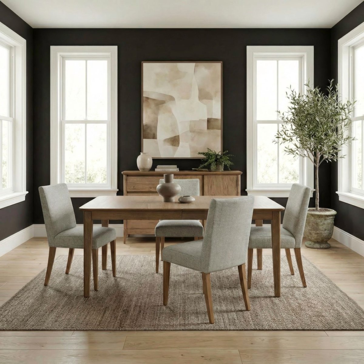 Hendrix Place - Rectangular Table Set 5 Piece Dining Room Sets by Liberty Furniture - Walls Furniture & Mattress
