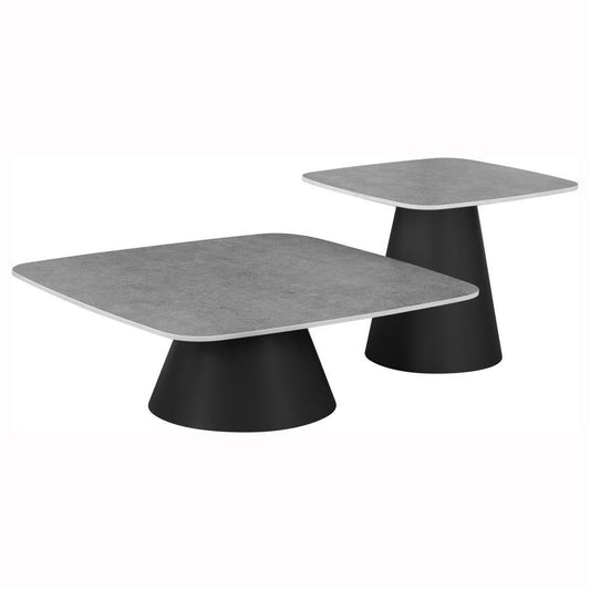 Eason - Cocktail Coffee Table Set Table Sets by Coaster Fine Furniture - Walls Furniture & Mattress