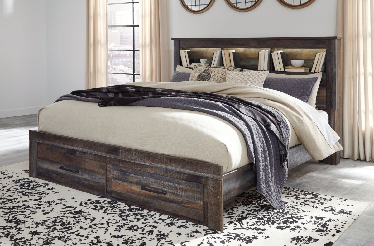 Drystan - Panel Bookcase Bed Panel Beds by Signature Design by Ashley® - Walls Furniture & Mattress