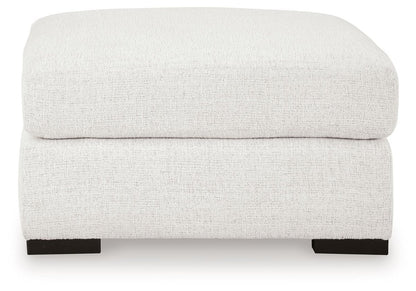 Misty - Lakes - Oversized Accent Ottoman - Chalk Accent Ottomans by Signature Design by Ashley® - Walls Furniture & Mattress