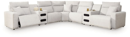Modmax II - Reclining Sectional - Stone Reclining Sectionals by Signature Design by Ashley® - Walls Furniture & Mattress