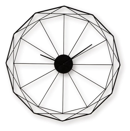 Arkthorne - Black - Wall Clock Wall Clocks by Signature Design by Ashley® - Walls Furniture & Mattress