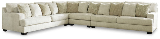 Rawcliffe - Sectional Stationary Sectionals by Signature Design by Ashley® - Walls Furniture & Mattress