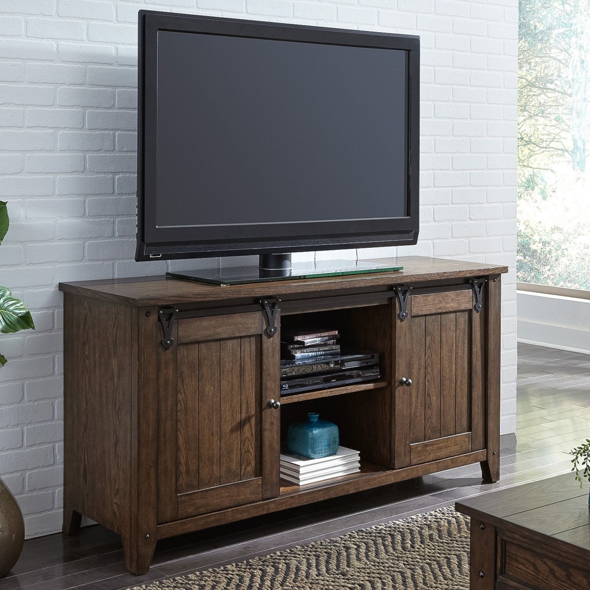 Lake House - TV Console TV Stands by Liberty Furniture - Walls Furniture & Mattress