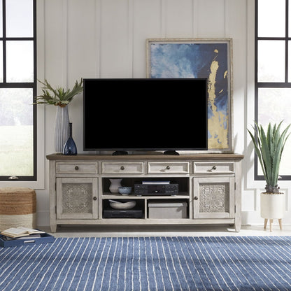 Heartland - Tile TV Console TV Stands by Liberty Furniture - Walls Furniture & Mattress
