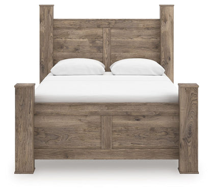 Rusticott - Poster Bed Poster Beds by Signature Design by Ashley® - Walls Furniture & Mattress