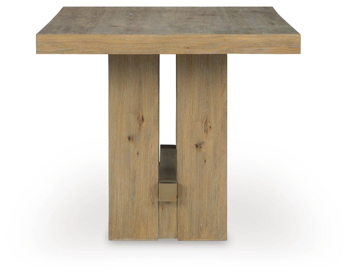 Lasinger - Rectangular Dining Room Counter Table - Light Brown Counter Tables by Signature Design by Ashley® - Walls Furniture & Mattress