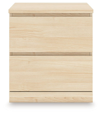 Onita - Two Drawer Night Stand Accent Nightstands by Signature Design by Ashley® - Walls Furniture & Mattress