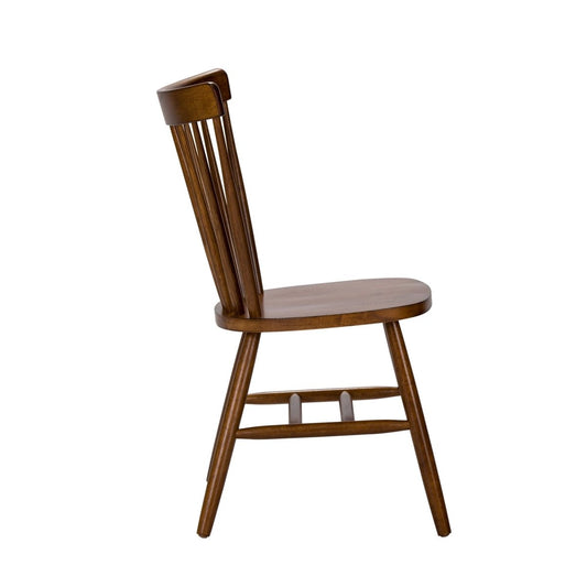 Creations - Copenhagen Side Chair - Tobacco Side Chairs by Liberty Furniture - Walls Furniture & Mattress