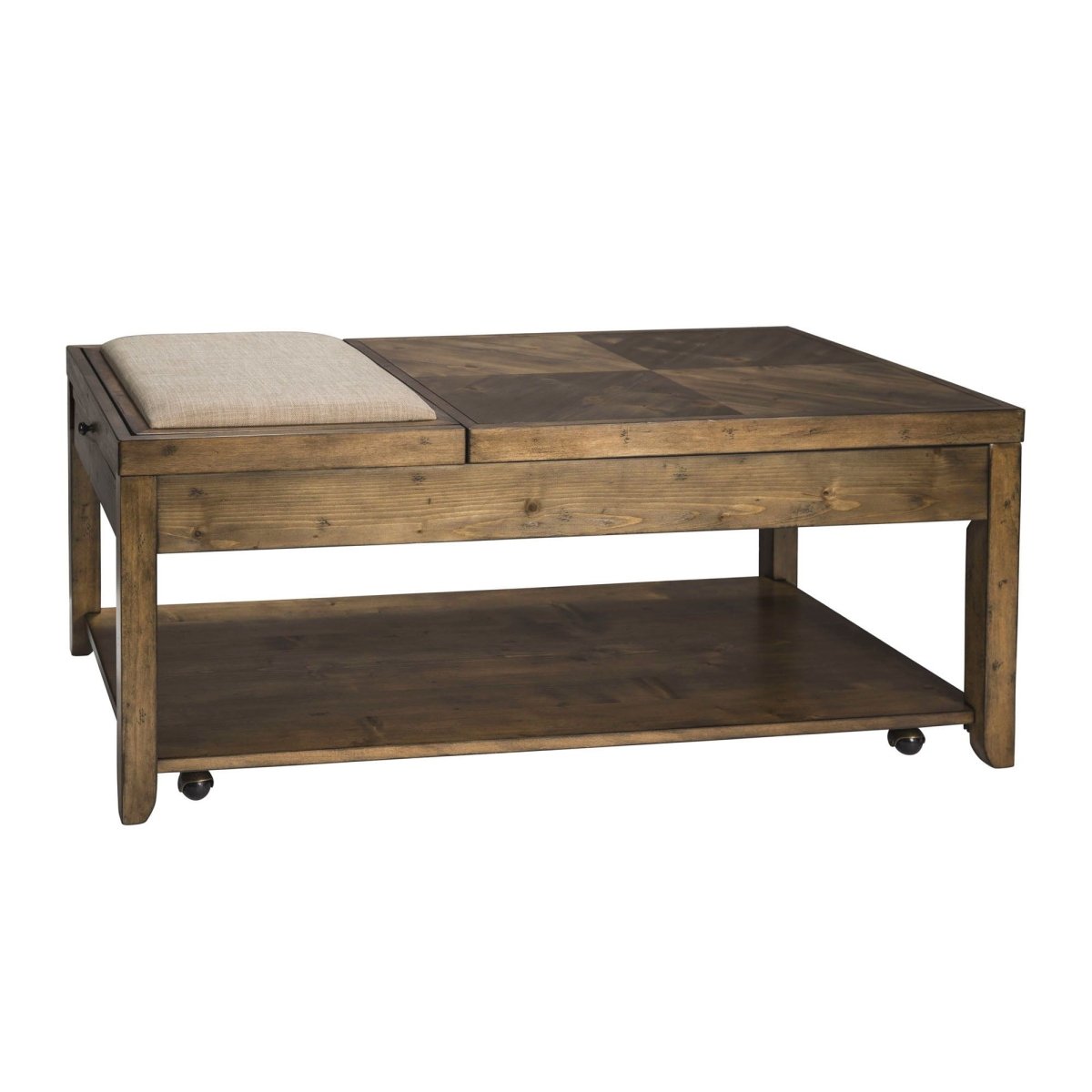 Mitchell - Cocktail Table - Dark Brown Cocktail Tables by Liberty Furniture - Walls Furniture & Mattress