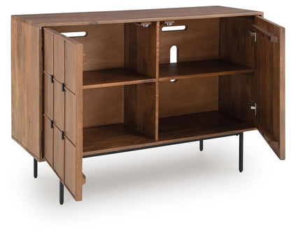 Juddins - Brown - Accent Cabinet Accent Cabinets by Signature Design by Ashley® - Walls Furniture & Mattress