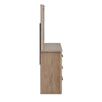 Anika - Mirror - Natural / Brown Mirrors by New Classic - Walls Furniture & Mattress