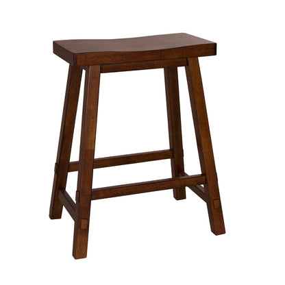 Creations - Sawhorse Counter Stool Counter Height (24" - 27") by Liberty Furniture - Walls Furniture & Mattress