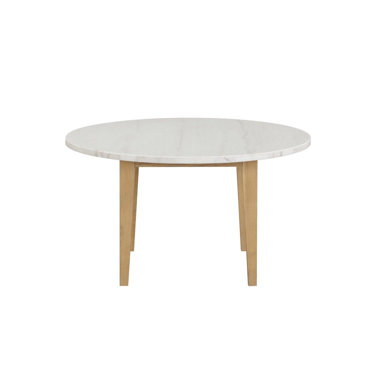 Essence - 54" Round Dining Table With Marble Top Dining Tables by New Classic - Walls Furniture & Mattress