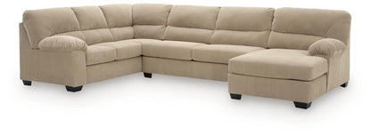 SimpleJoy - Sectional Stationary Sectionals by Signature Design by Ashley® - Walls Furniture & Mattress