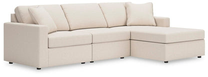 Modmax - L-Shaped Sectional - Oyster Stationary Sectionals by Signature Design by Ashley® - Walls Furniture & Mattress