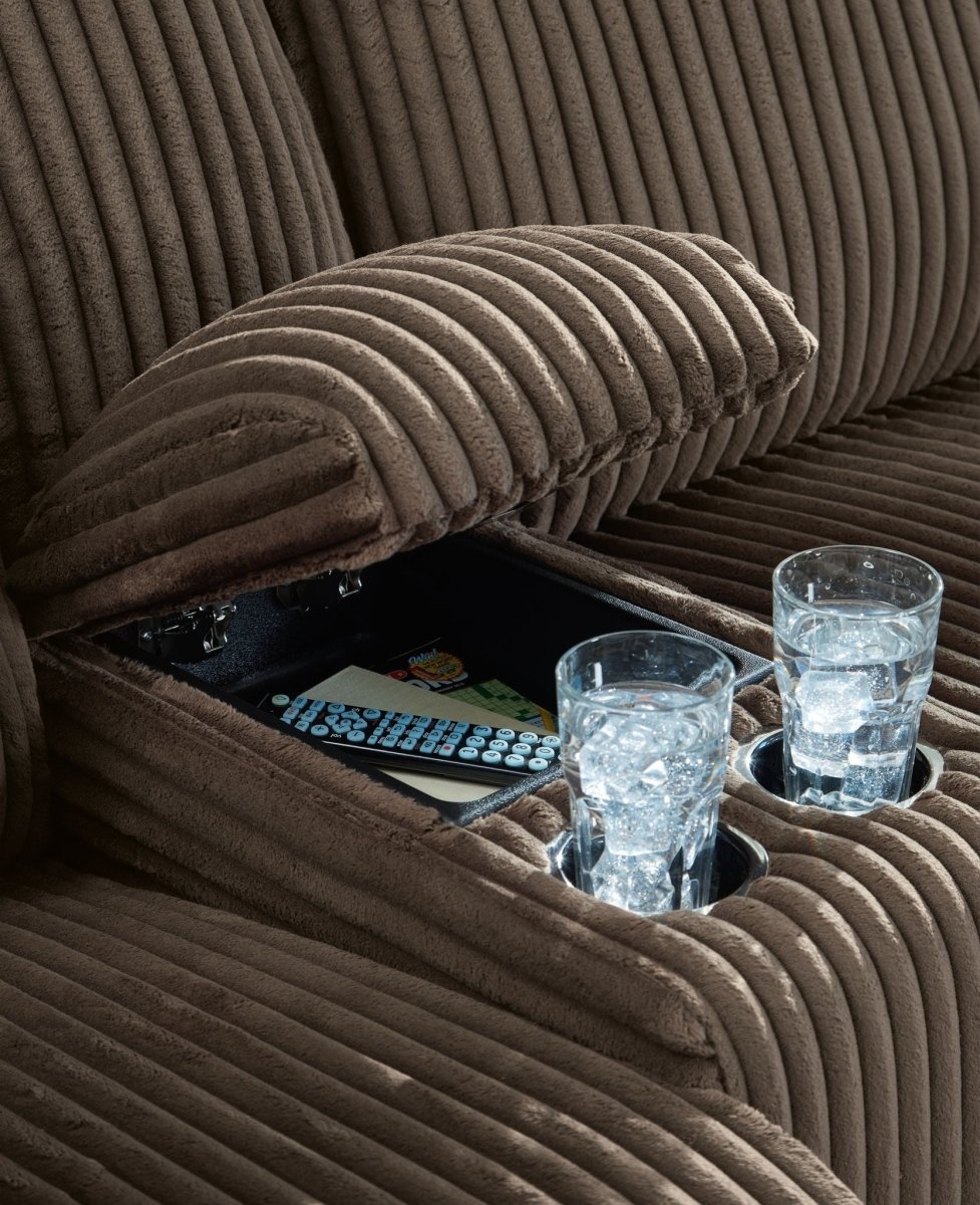 Top Tier - 4 Piece Reclining Sectional Reclining Sectionals by Signature Design by Ashley® - Walls Furniture & Mattress