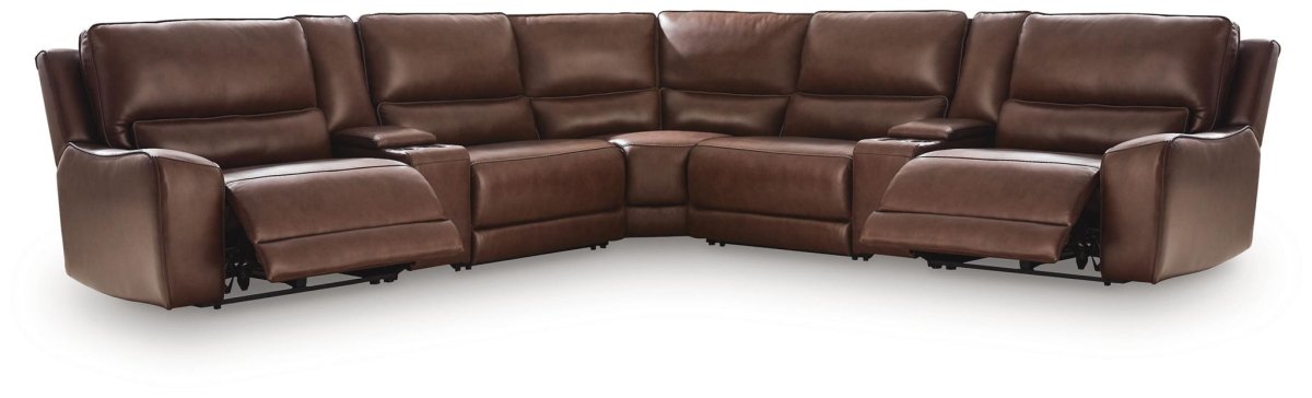 DeepWakes - Power Reclining Sectional Reclining Sectionals by Signature Design by Ashley® - Walls Furniture & Mattress