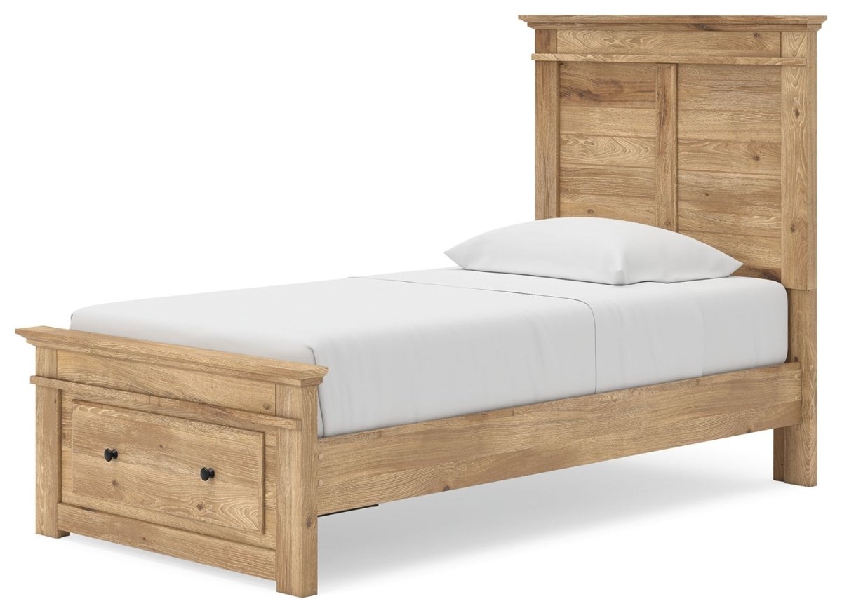Makidern - Panel Storage Bed With Storage Footboard Storage Beds by Signature Design by Ashley® - Walls Furniture & Mattress