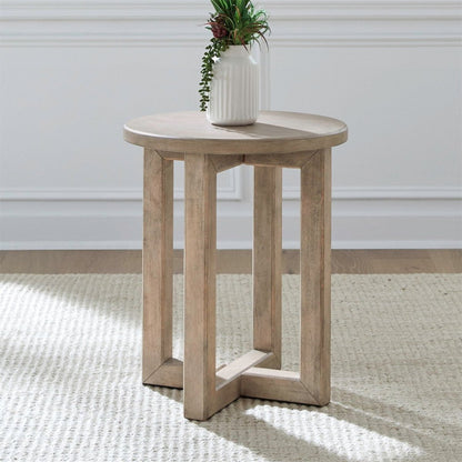Proximity Place - Chairside Table - Barley Buff Chair Side Tables by Liberty Furniture - Walls Furniture & Mattress