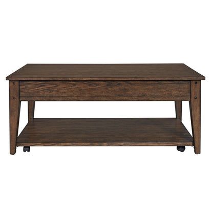 Lake House - Lift Top Cocktail Table Cocktail Tables by Liberty Furniture - Walls Furniture & Mattress