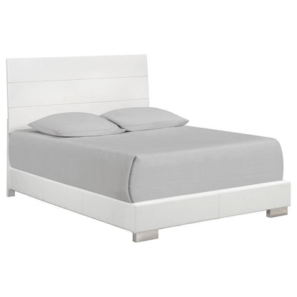 Felicity - Contemporary Panel Bed Bedroom Set 4 Piece Bedroom Sets by CoasterEssence - Walls Furniture & Mattress