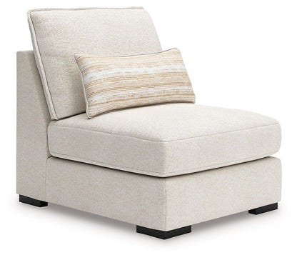 Donelson Creek - 5-Piece Sectional - Vanilla Stationary Sectionals by Benchcraft® - Walls Furniture & Mattress