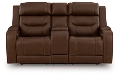 Knightington - Power Reclining Loveseat With Audio Seating Reclining Loveseats by Signature Design by Ashley® - Walls Furniture & Mattress