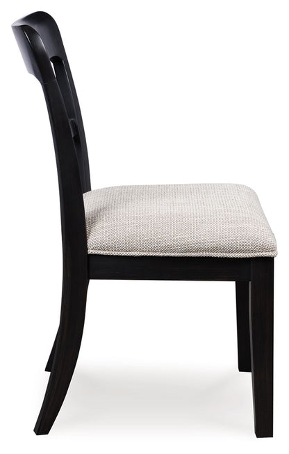 Greddinton - Upholstered Dining Side Chair (Set of 2) Chair Sets by Signature Design by Ashley® - Walls Furniture & Mattress
