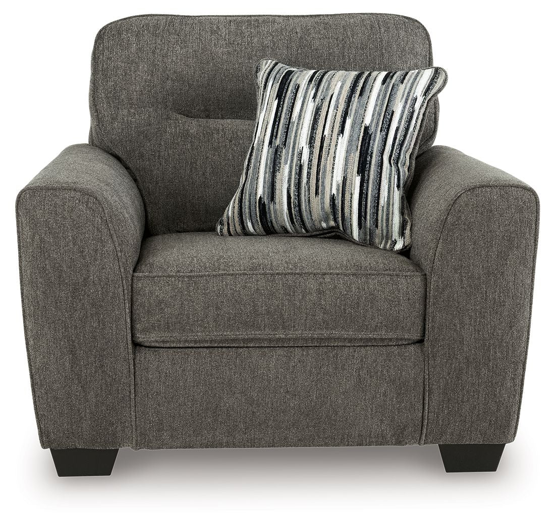 Olten - Living Room Set Stationary Chair & Ottoman by Benchcraft® - Walls Furniture & Mattress